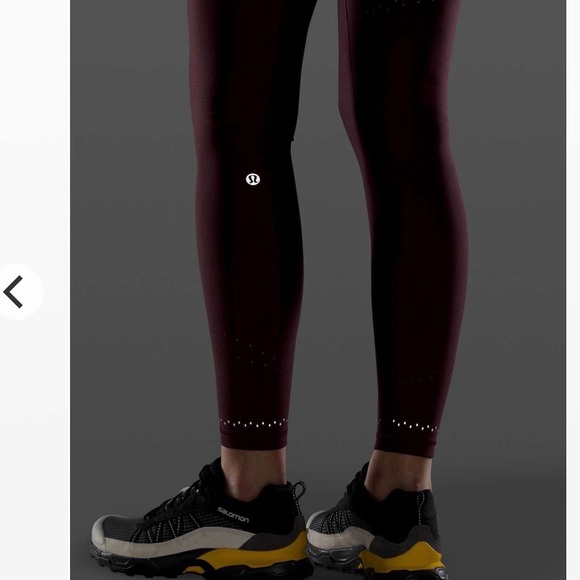Lululemon Zoned In Tight 27" Cassis - Size 4 - Picture 4 of 7